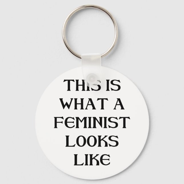 This Feminist Keychain (Front)