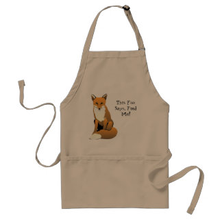This Fox Says Feed Me Apron