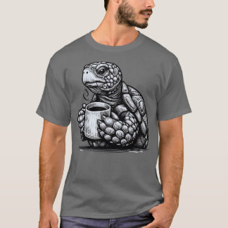 this funny and cute design features a green tortoi T-Shirt
