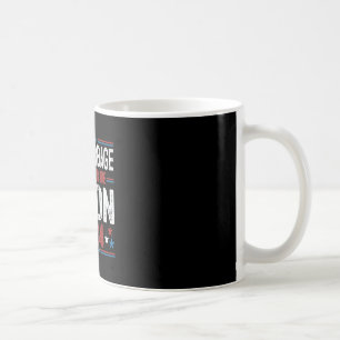 This Garbyge Is Voting For The Felon Funny Trump 2 Coffee Mug