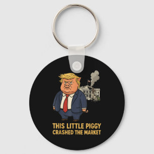 This Ggy Crashed The Market Funny Quote  Keychain
