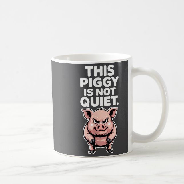 This Ggy Is Not Quiet Litical Funny Quote Meme  Coffee Mug (Right)