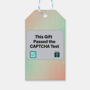 This Gift Passed the CAPTCHA Test   Funny AI Tags