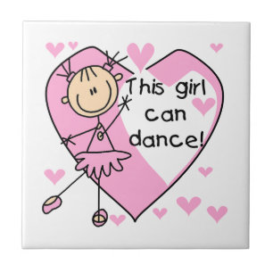 This Girl Can Dance T-shirts and Gifts Tile