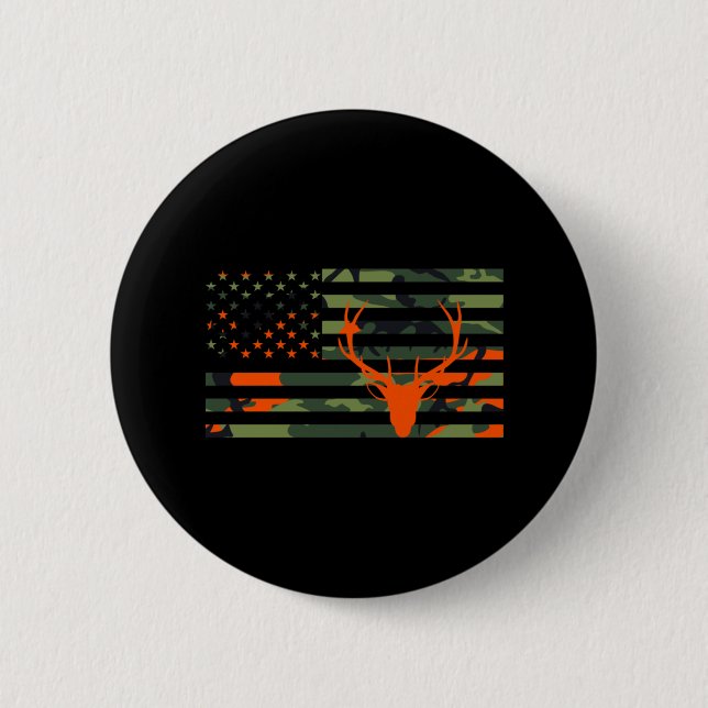 This Girl Can Hunt Essential 2 Inch Round Button (Front)
