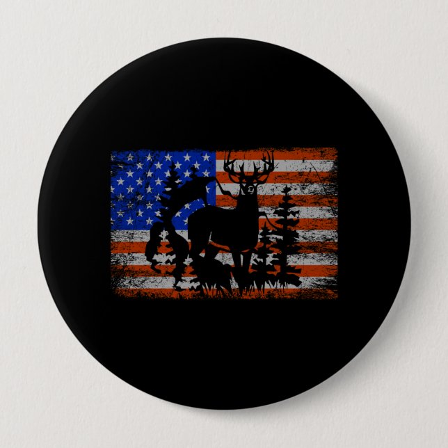 This Girl Can Hunt Essential 4 Inch Round Button (Front)