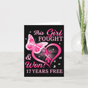 This Girl Fought And Won Breast Cancer 17 Years Of Card