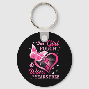 This Girl Fought And Won Breast Cancer 17 Years Of Keychain