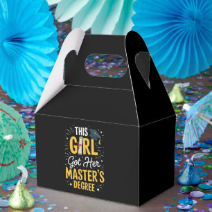 This Girl Got Her Masters Degree Graduation 2026 Favor Box