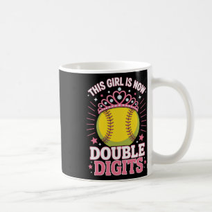 This Girl Is Now 10 Double Digits Softll Champion  Coffee Mug