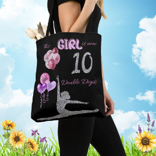 This Girl Is Now 10 Double Digits Tote Bag