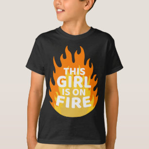This Girl Is On Fire - Emancipation Women Power -  T-Shirt
