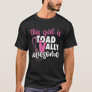 This Girl Is Toadally Awesome Jump Rope T-Shirt