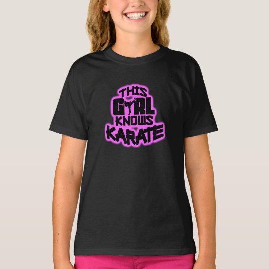 This Girl Knows Karate T-Shirt
