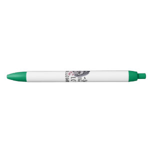 This Girl Love Halloween Black Ink Pen