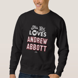 This Girl Loves Andrew Abbott Cincinnati Baseball  Sweatshirt