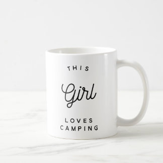 This Girl Loves Camping - Camping Mugs