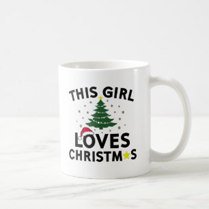 This Girl Loves Christmas Coffee Mug