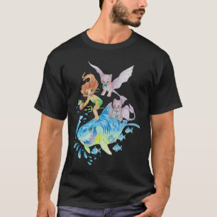 this girl loves fishing with her dad T-Shirt