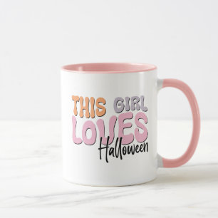 This Girl Loves Halloween Mug