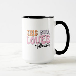 This Girl Loves Halloween Mug