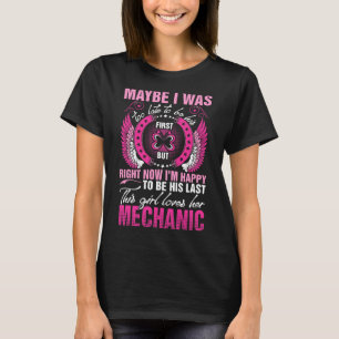 This Girl Loves Her Mechanic Tshirt