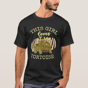 This Girl Loves Tortoise Sea Turtle  Marine Biolog T-Shirt