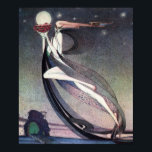 This Good Fairy by Kay Nielsen Poster<br><div class="desc">'This good Fairy placed her own baby in a cradle of roses and gave command to the zephyrs to carry him to the tower.' A Kay Nielsen illustration from 'In Powder and Crinoline',  (1913).</div>