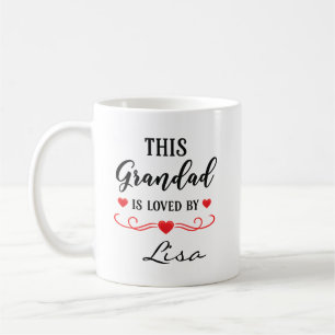 This Grandad Is Loved Personalised Mug Gift Granny