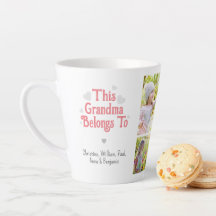 This Grandma Belongs to Kids' Names Photo Collage