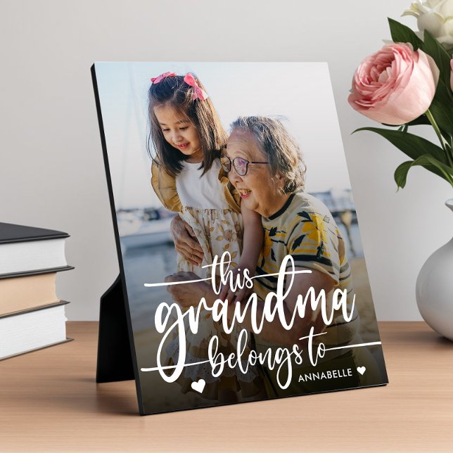This Grandma Belongs To | Mother's Day Plaque (Creator Uploaded)