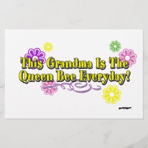 This Grandma Is The Queen Bee Everyday Type