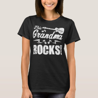 This Grandma Rocks - Guitar Rock n Roll Funny Tee