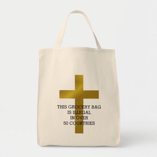 This Grocery Bag is Illegal in Over 50 Countries   (Front)