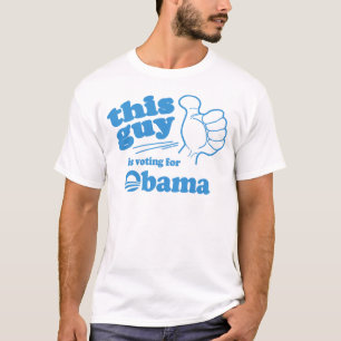 This Guy / Girl is voting for Obama T-Shirt