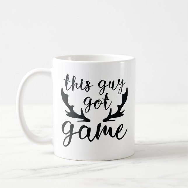 This Guy Got Game Coffee Mug (Left)