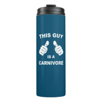 This Guy Is A Carnivore