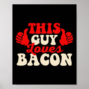This Guy Loves Con - Con Lover Bbq Pork Grilling  Poster