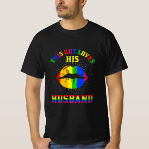 This Guy Loves His Husband T-Shirt