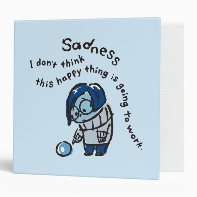 This Happy Thing Isn't Going to Work Binder (Front/Inside)