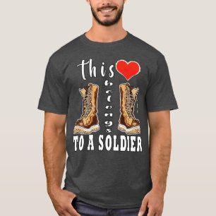 This Heart Belongs To A Soldier T-Shirt