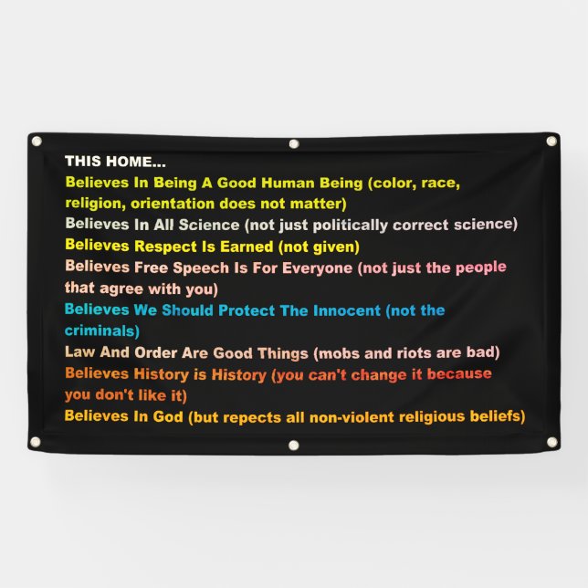 This Home Believes Banner (Horizontal)