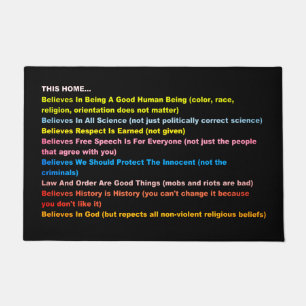 This Home Believes Doormat