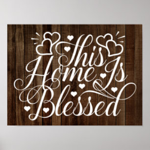 This Home Is Blessed Poster
