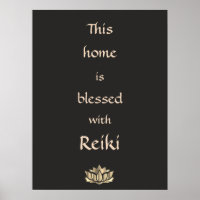 This home is blessed with Reiki