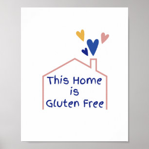 This Home is Gluten Free - Celiac Disease Decor