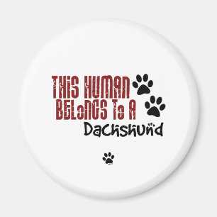 This Human Belongs to a Dachshund Magnet
