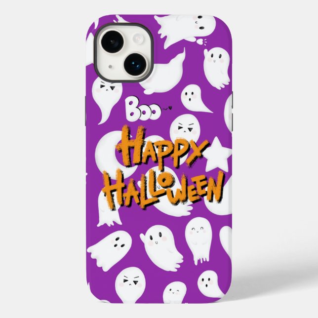 This is a cute case for Halloween. (Back)