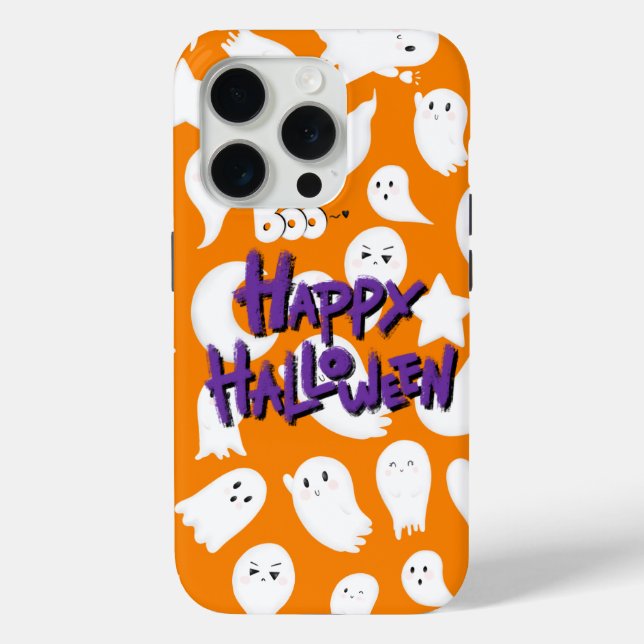 This is a cute case for Halloween. (Back)