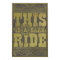This is a dark ride
